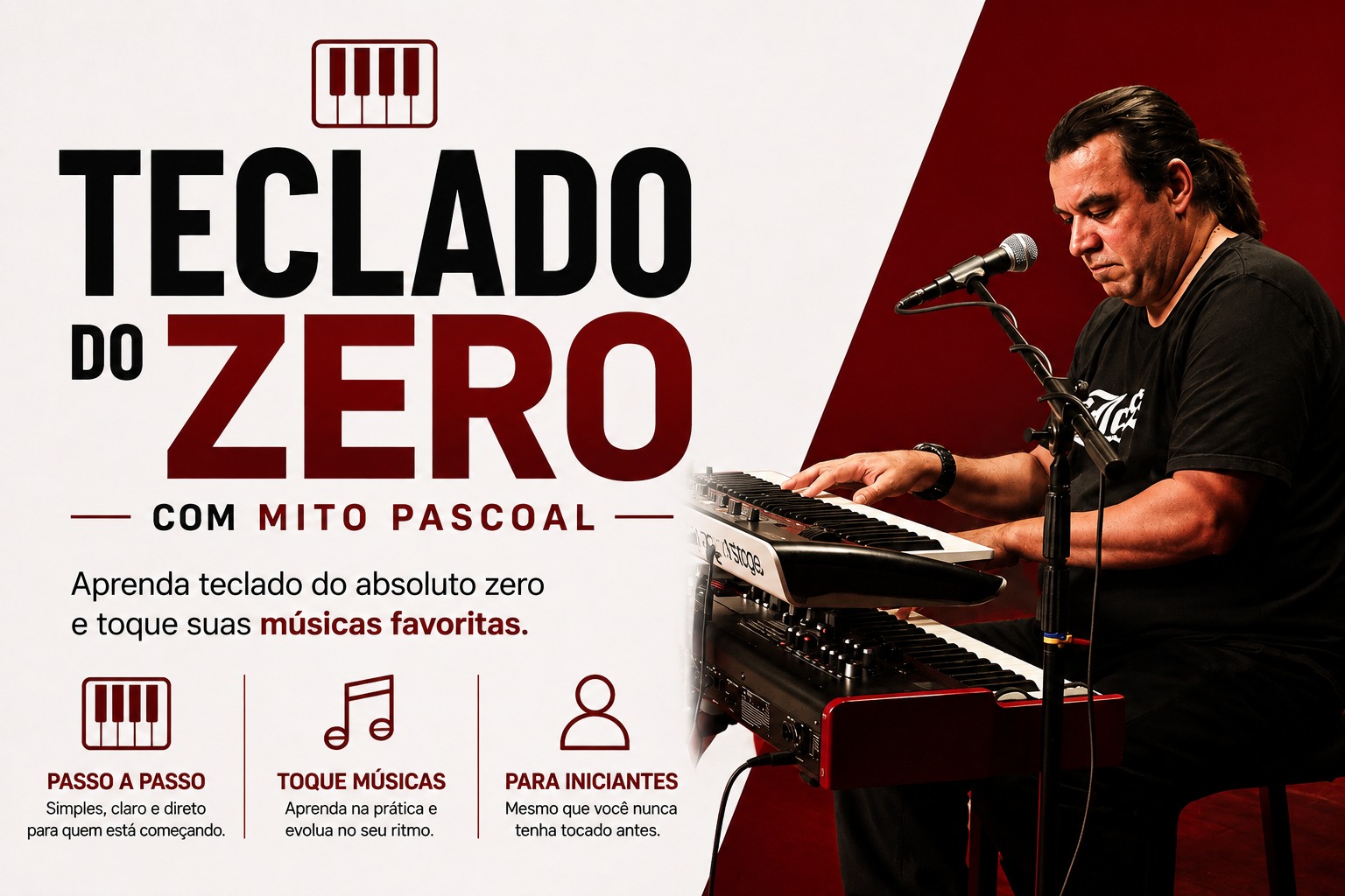 Teclado do Zero com Mito Pascoal